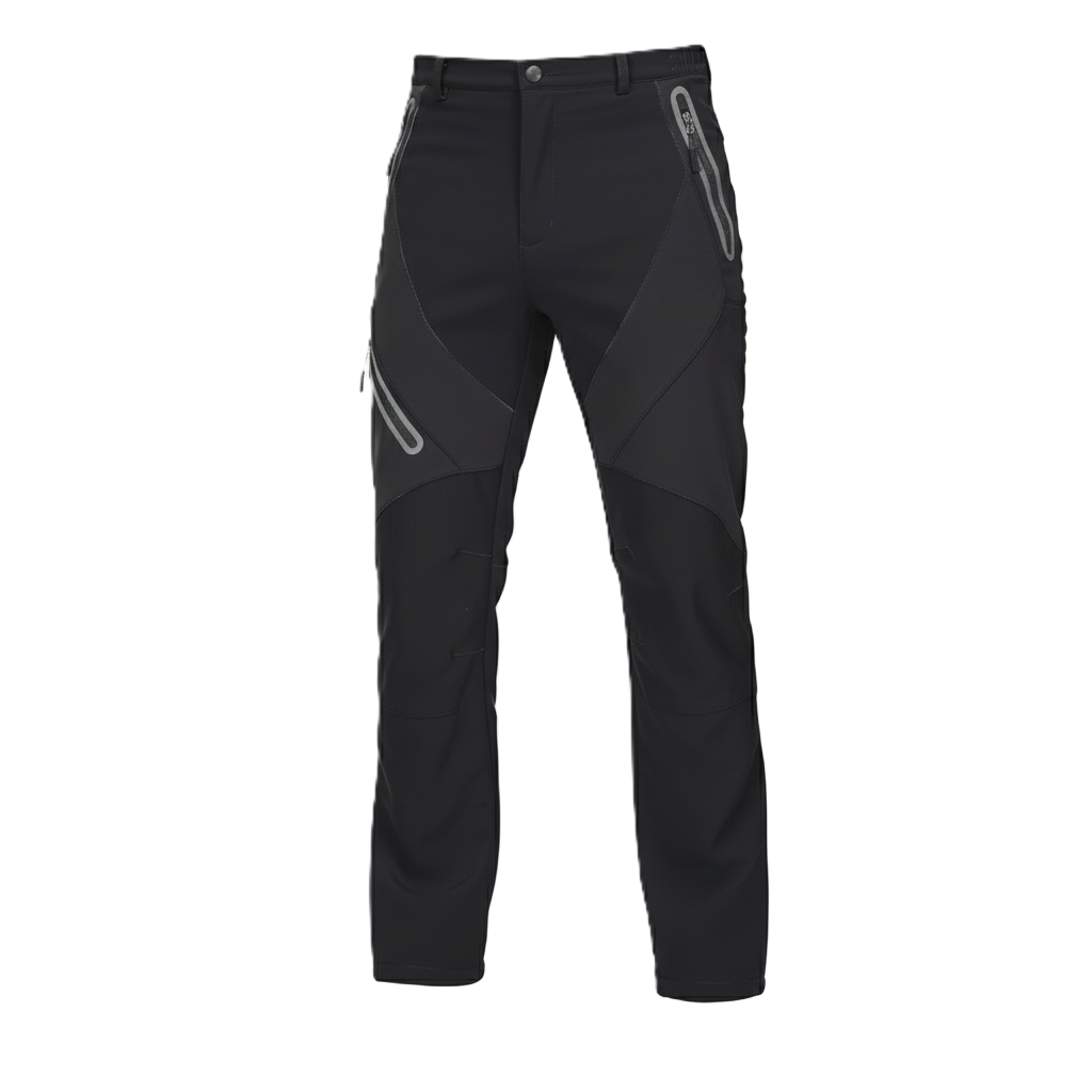 Winter Hiking Pants For Men with Waterproof Fabric and Insulated Layers