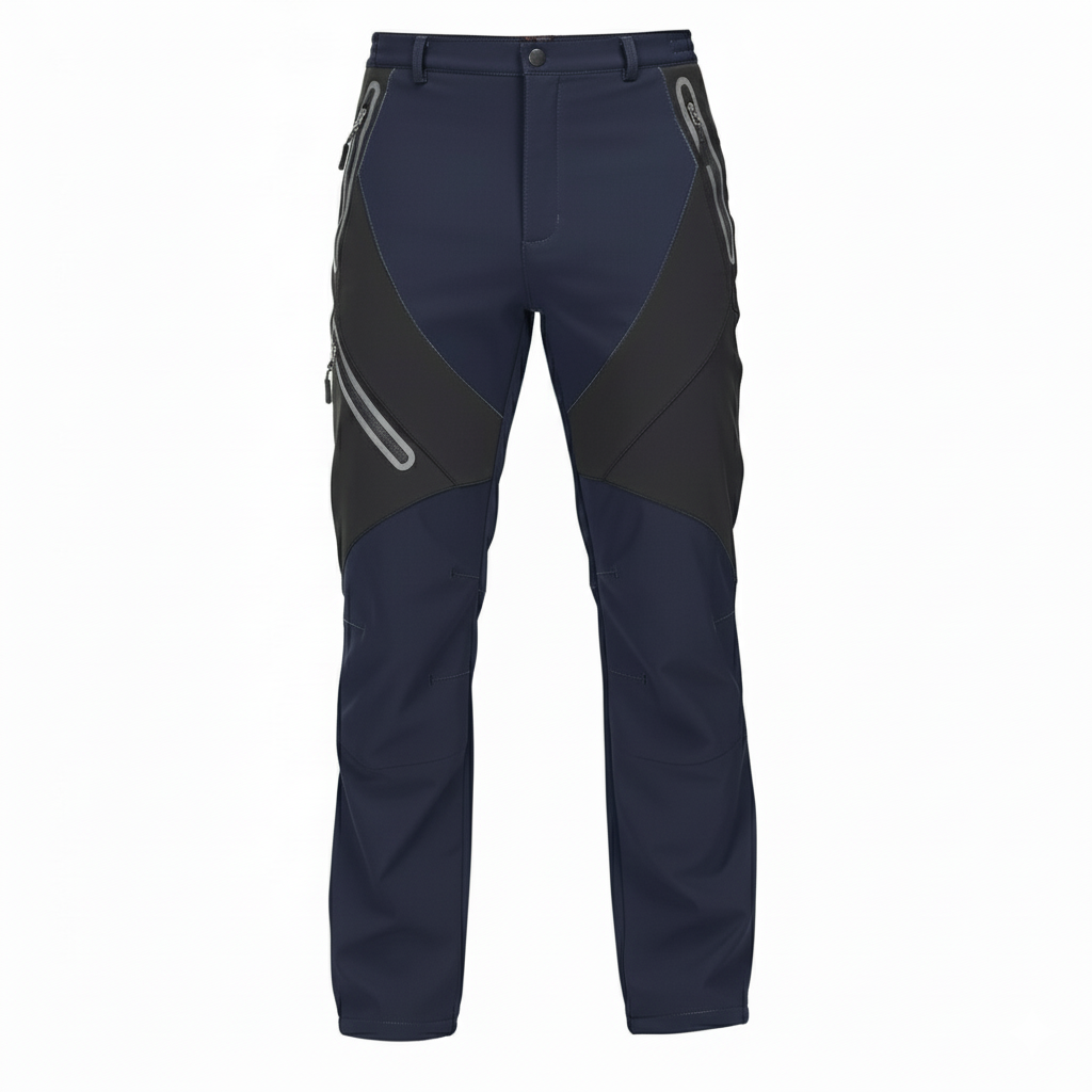 Winter Hiking Pants For Men with Waterproof Fabric and Insulated Layers