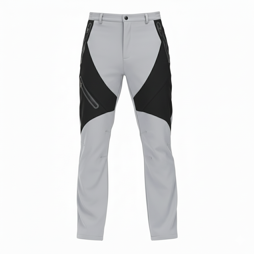 Winter Hiking Pants For Men with Waterproof Fabric and Insulated Layers