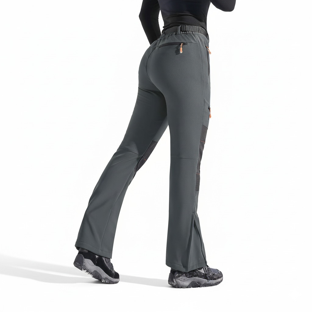 Winter Hiking Pants for Women with Insulated Waterproof Softshell Design
