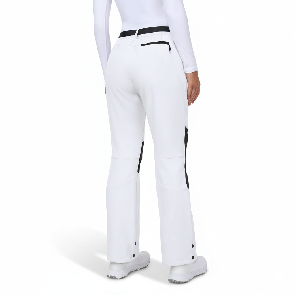 Winter Softshell Ski Pants For Women With Warm InsulationWinter Softshell Ski Pants For Women With Warm Insulation - Image 2