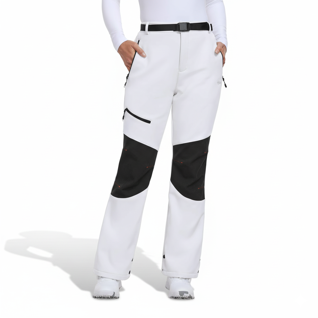 Winter Softshell Ski Pants For Women With Warm Insulation