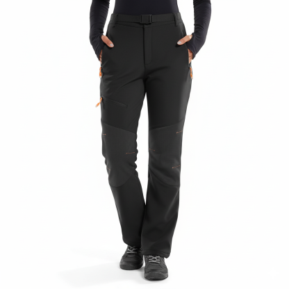 Winter Softshell Ski Pants For Women With Warm Insulation