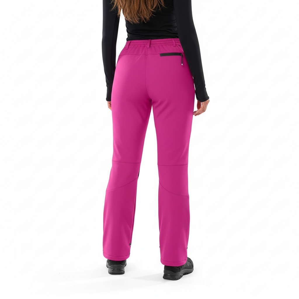 Winter Softshell Ski Pants For Women With Warm Insulation