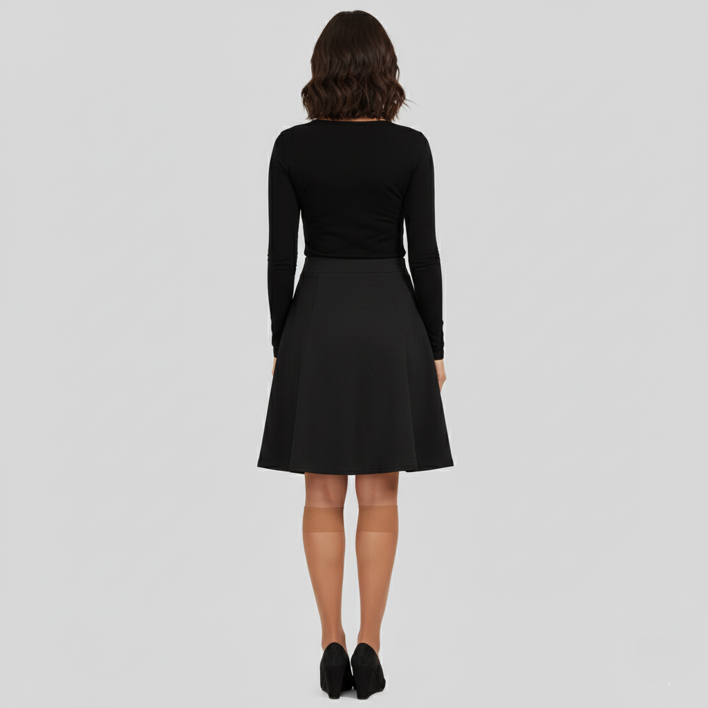 Women One Size Sheer Toe Nylon Hosiery