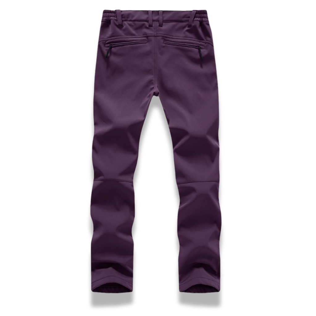 Women Waterproof Fleece Lined Winter Hiking PantsFleece Lined Waterproof Softshell Winter Hiking Pants - Image 15