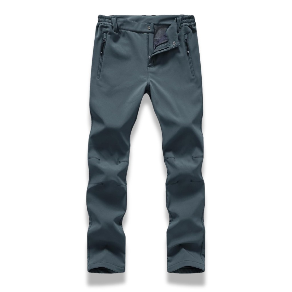 Women Waterproof Fleece Lined Winter Hiking PantsFleece Lined Waterproof Softshell Winter Hiking Pants - Image 6