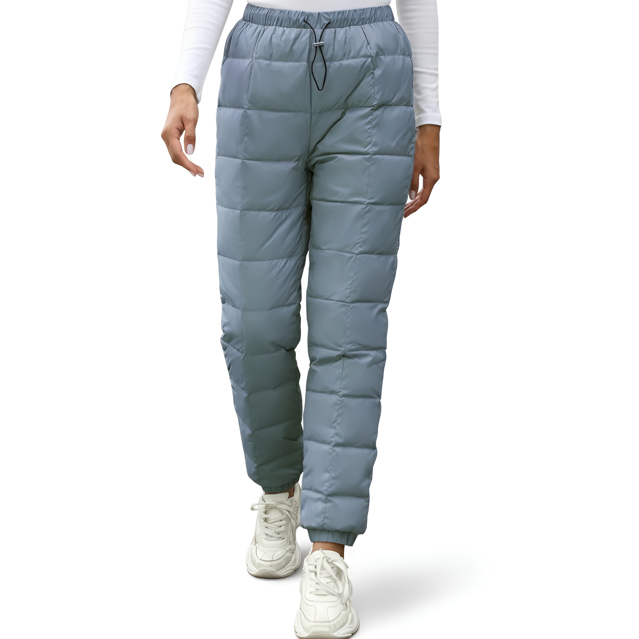Women Winter Down Trousers With Thermal Insulation