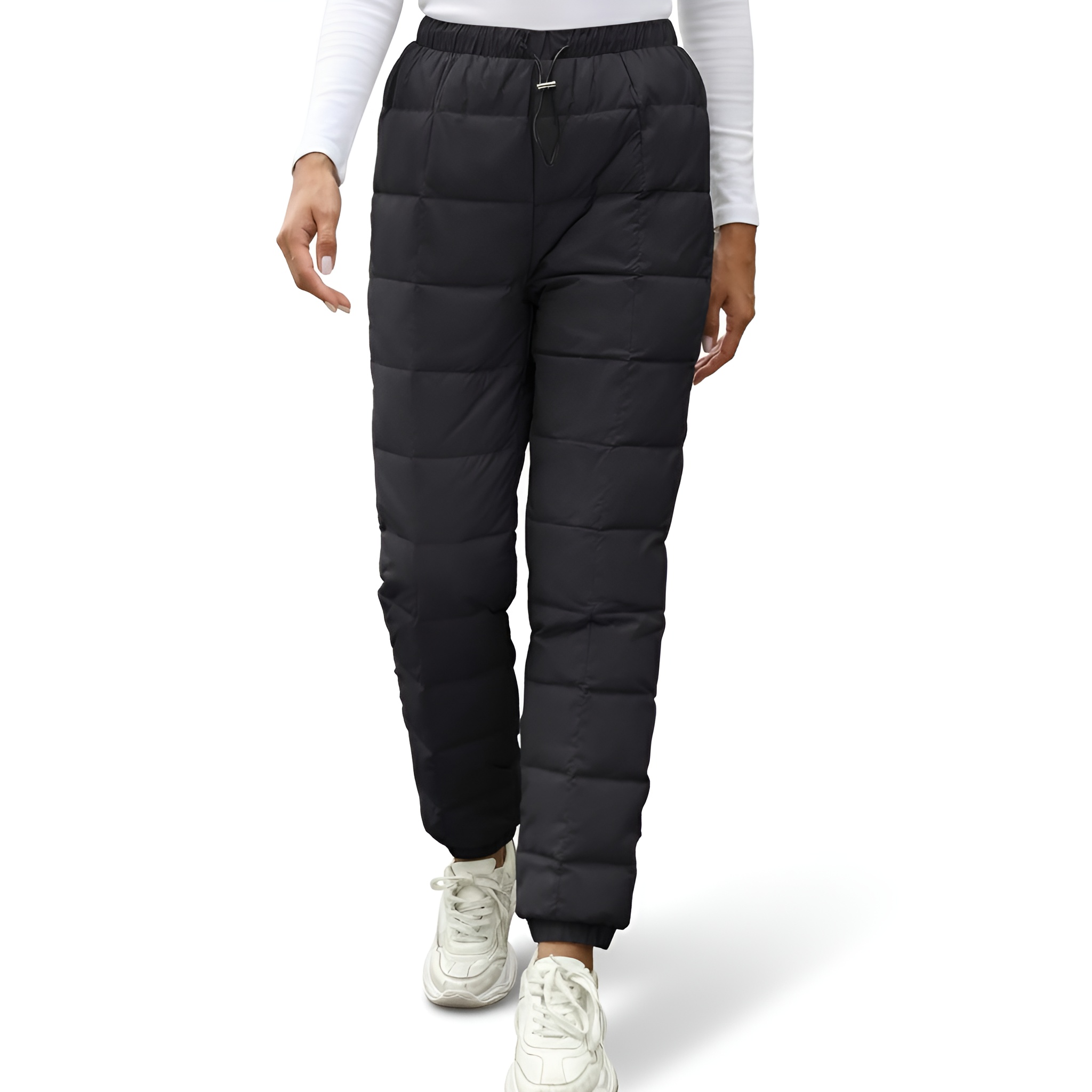 Women Winter Down Trousers With Thermal Insulation