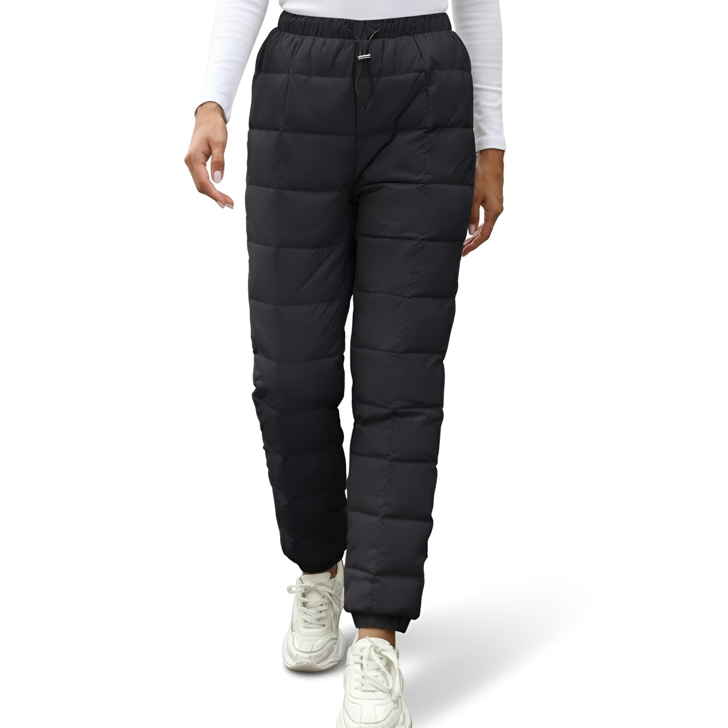 Women Winter Down Trousers With Thermal Insulation