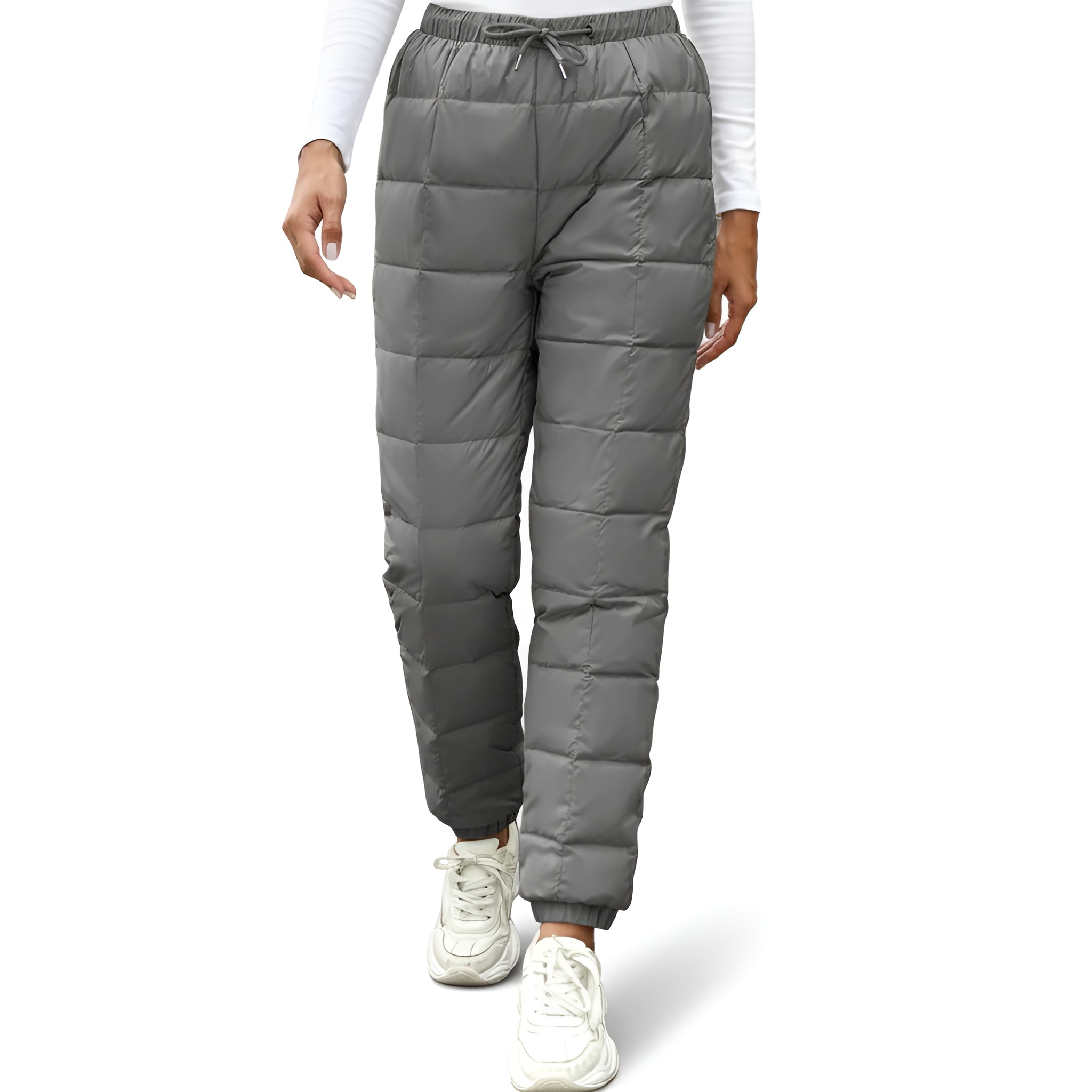Women Winter Down Trousers With Thermal Insulation