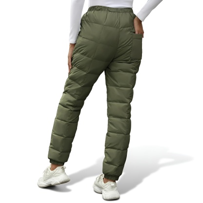 Women Winter Down Trousers With Thermal Insulation