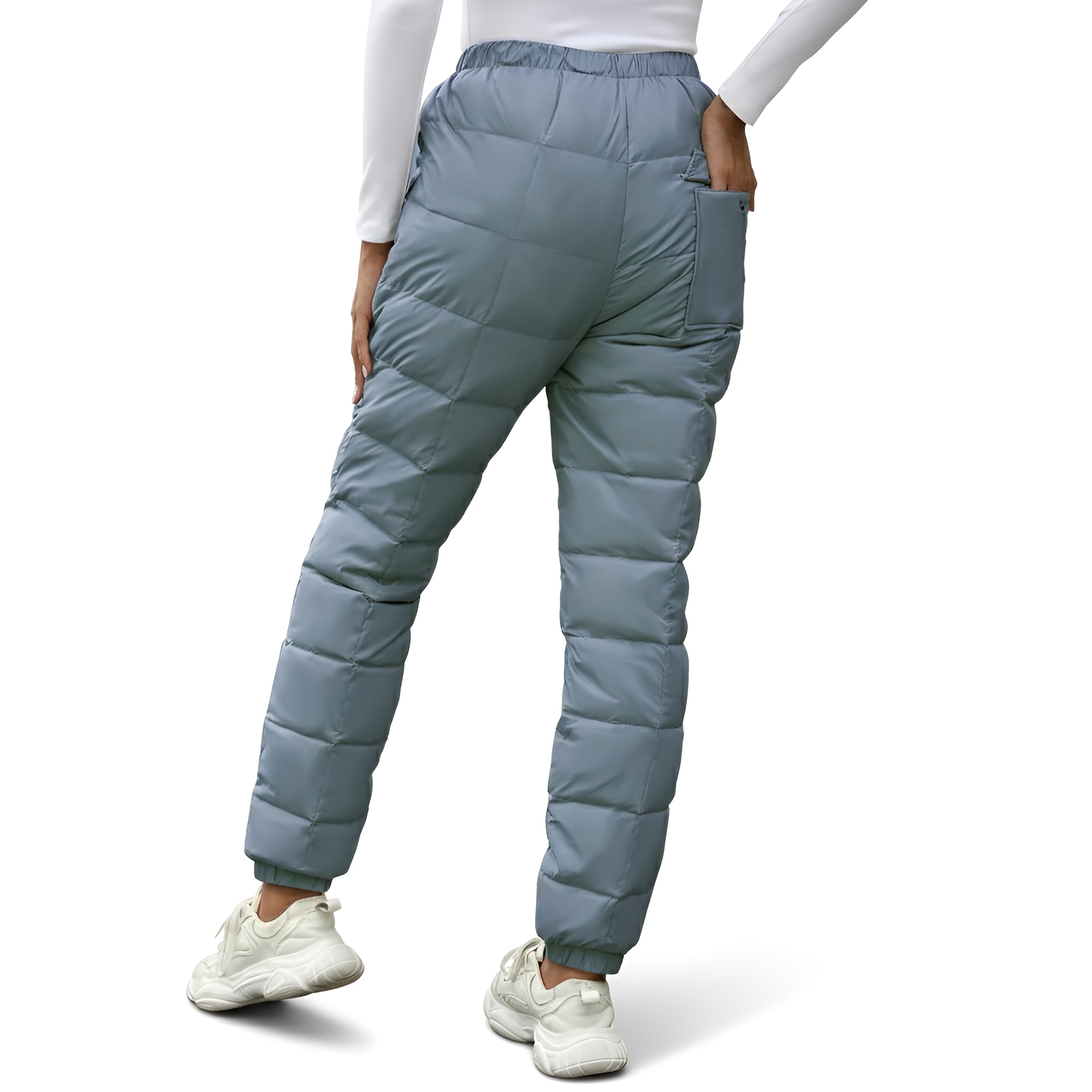 Women Winter Down Trousers With Thermal Insulation