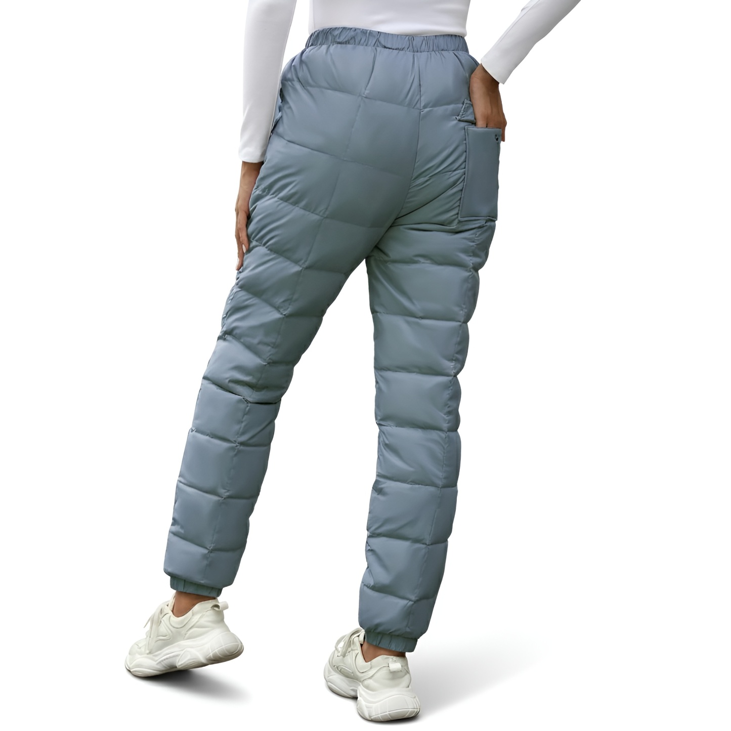 Women Winter Down Trousers With Thermal Insulation