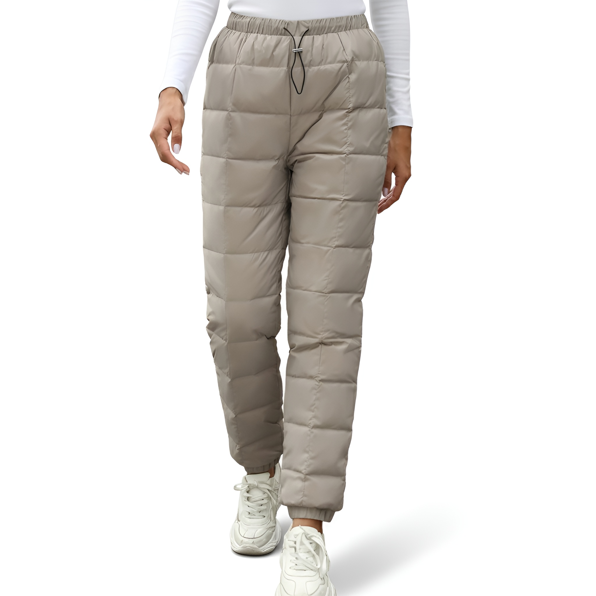 Women Winter Down Trousers With Thermal Insulation