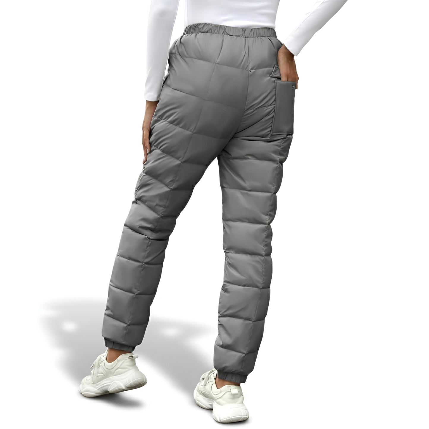 Women Winter Down Trousers With Thermal Insulation