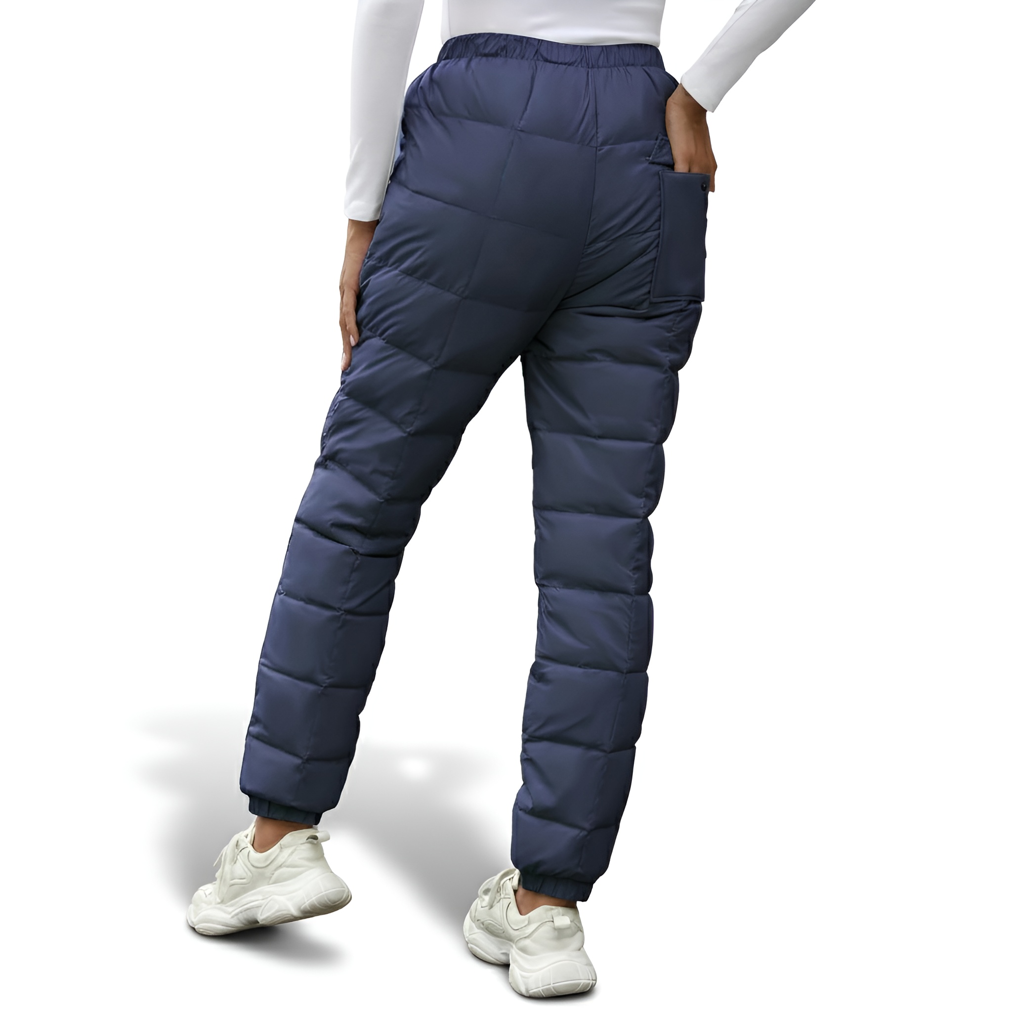Women Winter Down Trousers With Thermal Insulation