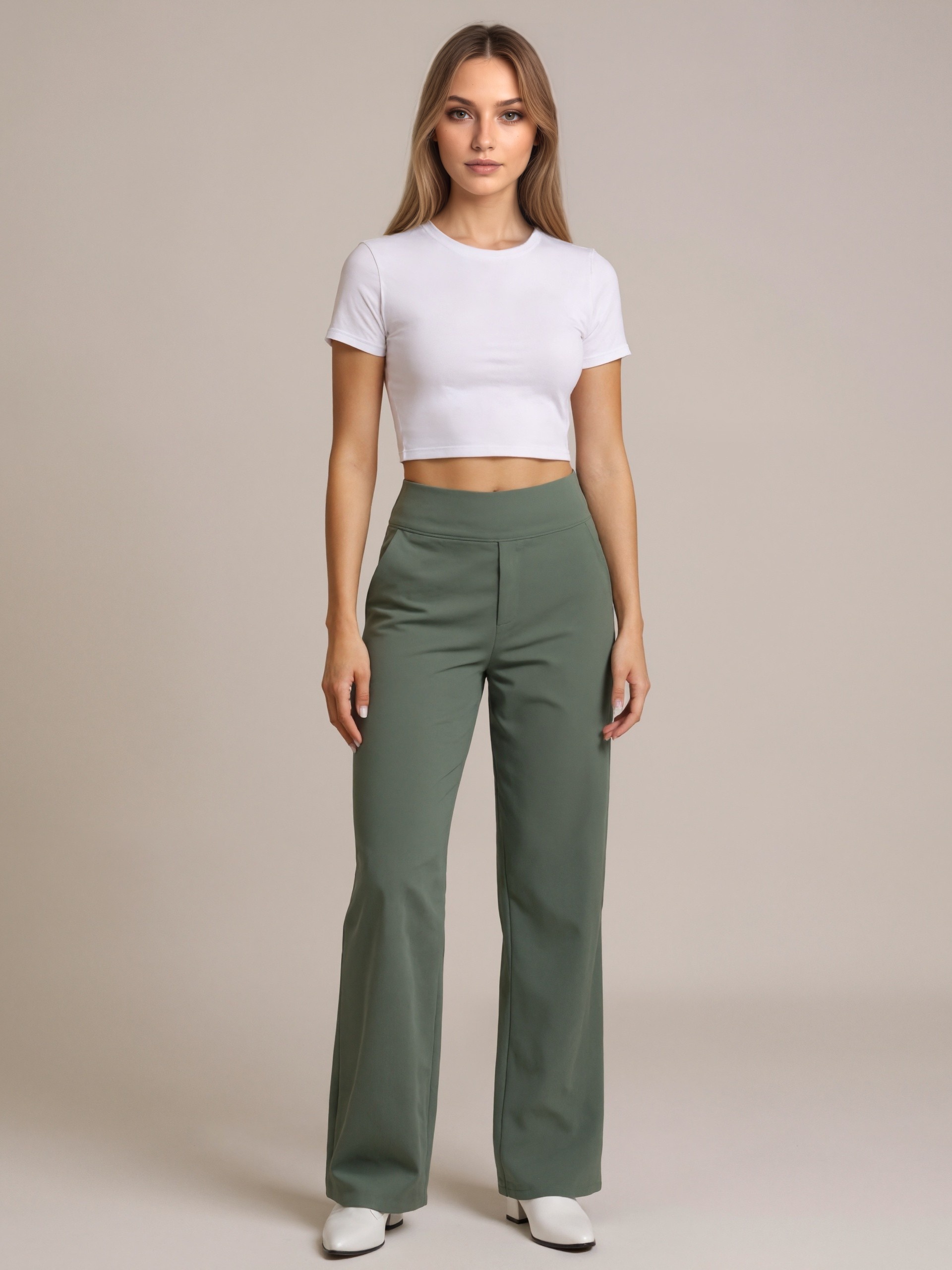 Yoga Pants with Side Pockets Comfort Fit