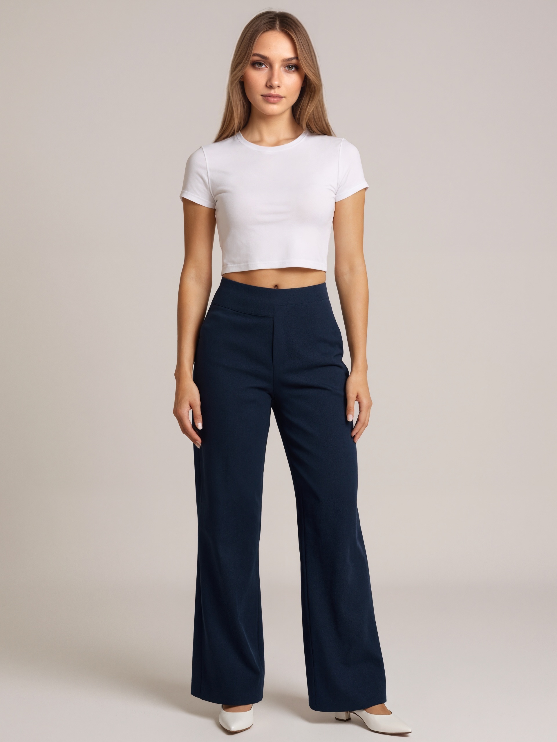 Yoga Pants with Side Pockets Comfort Fit