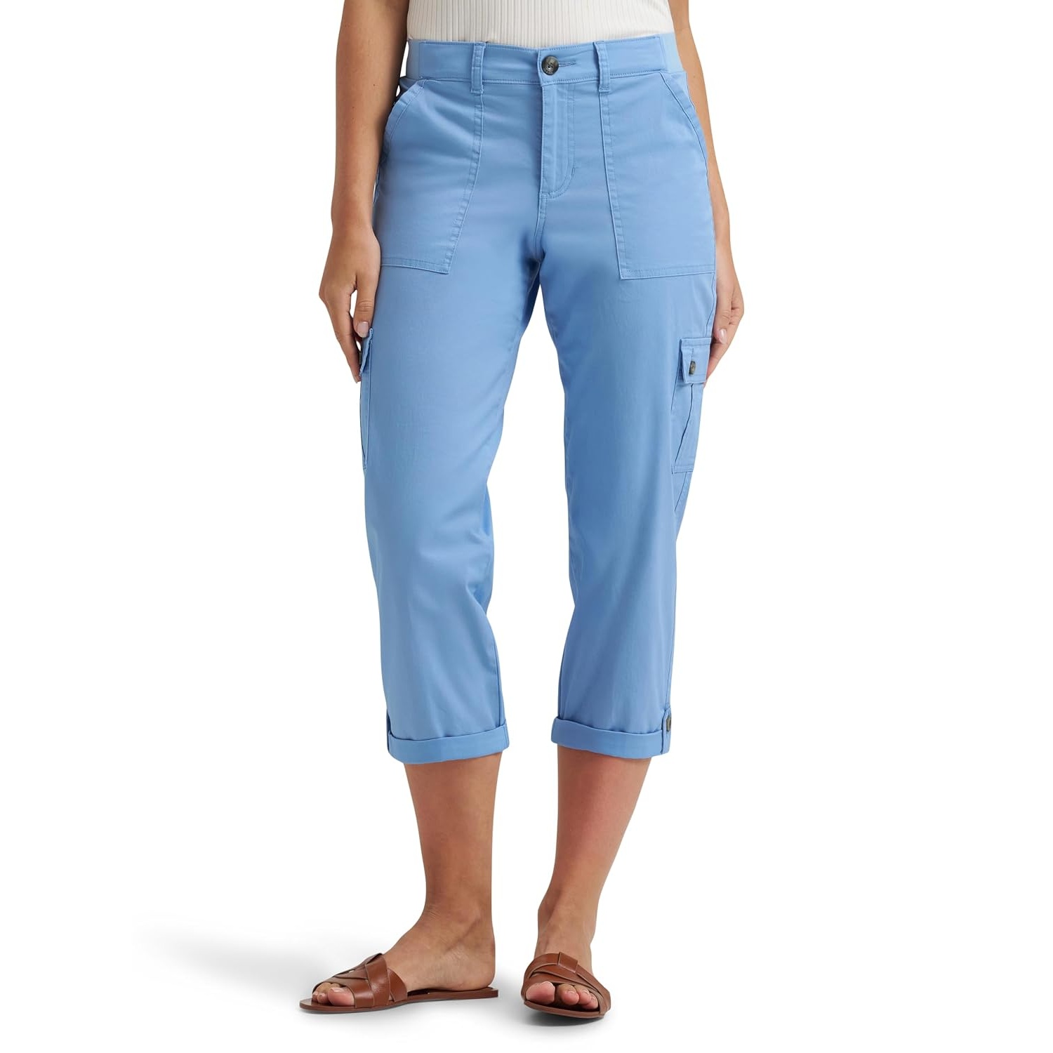 Comfy Cargo Capri Pants For Women