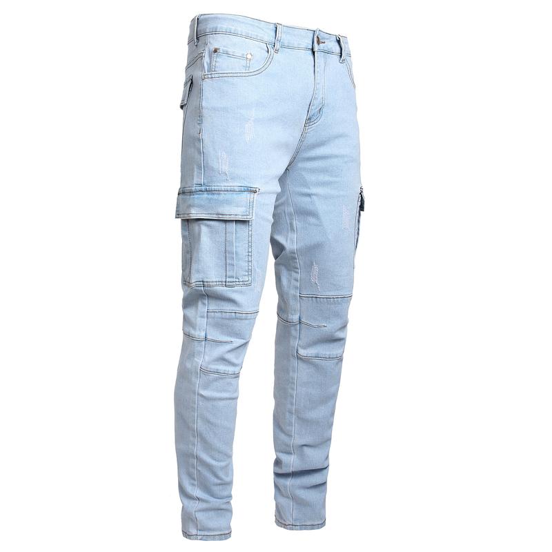 Casual Slim Denim Fashion Stretch Jeans For Men