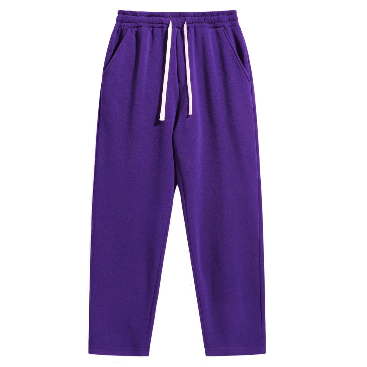 Regular Fit Casual Sweatpants With Pockets For Men
