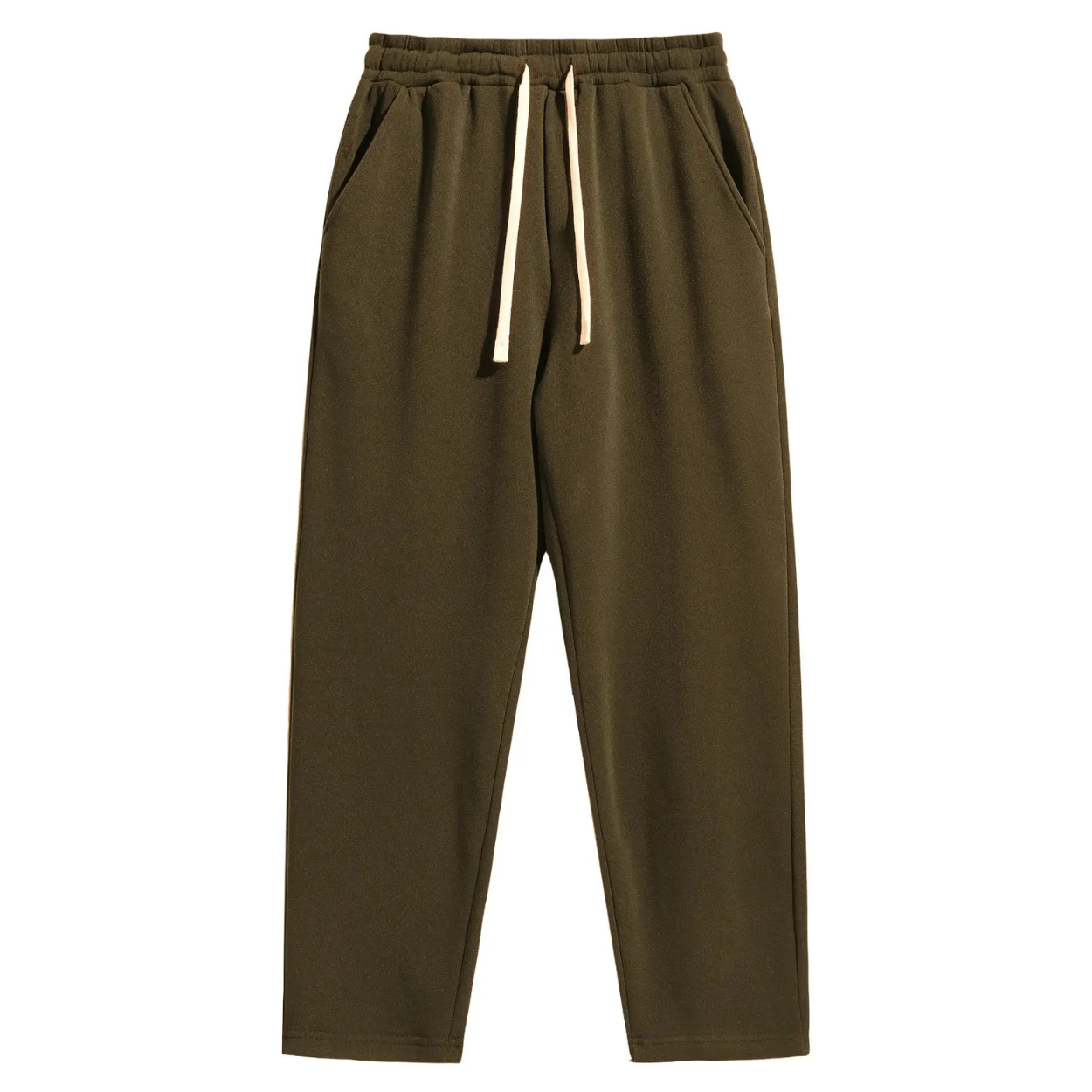 Regular Fit Casual Sweatpants With Pockets For Men