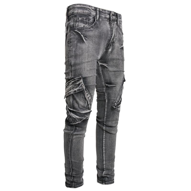 Casual Slim Denim Fashion Stretch Jeans For Men