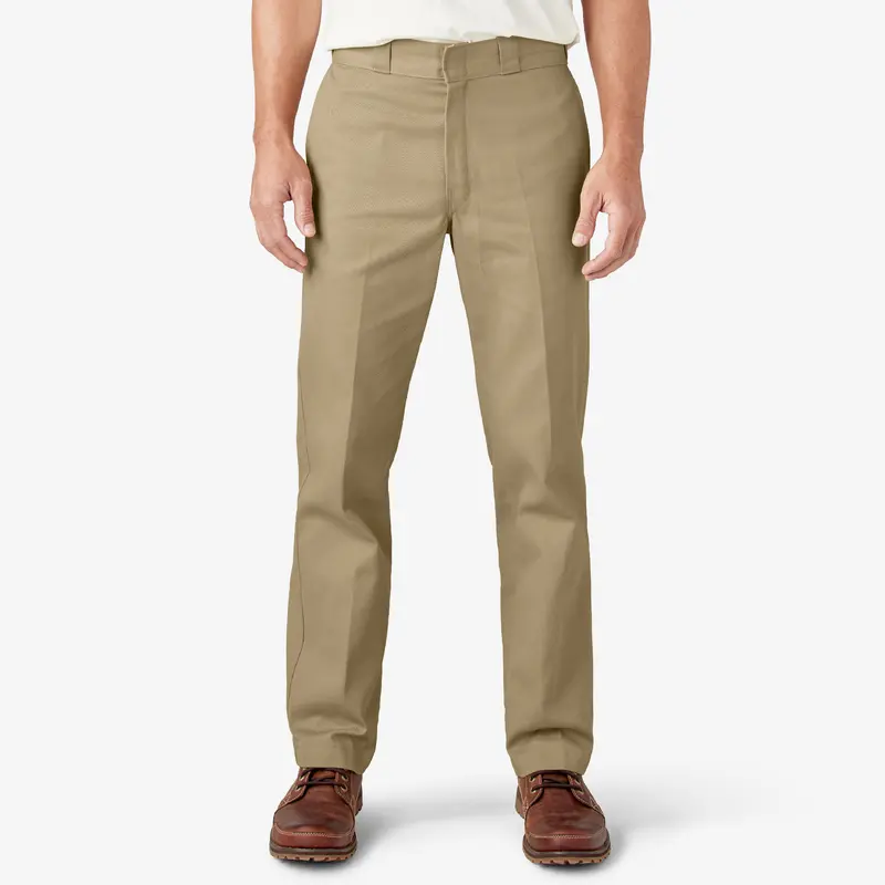 Classic Regular Fit Casual Work Pants For Men