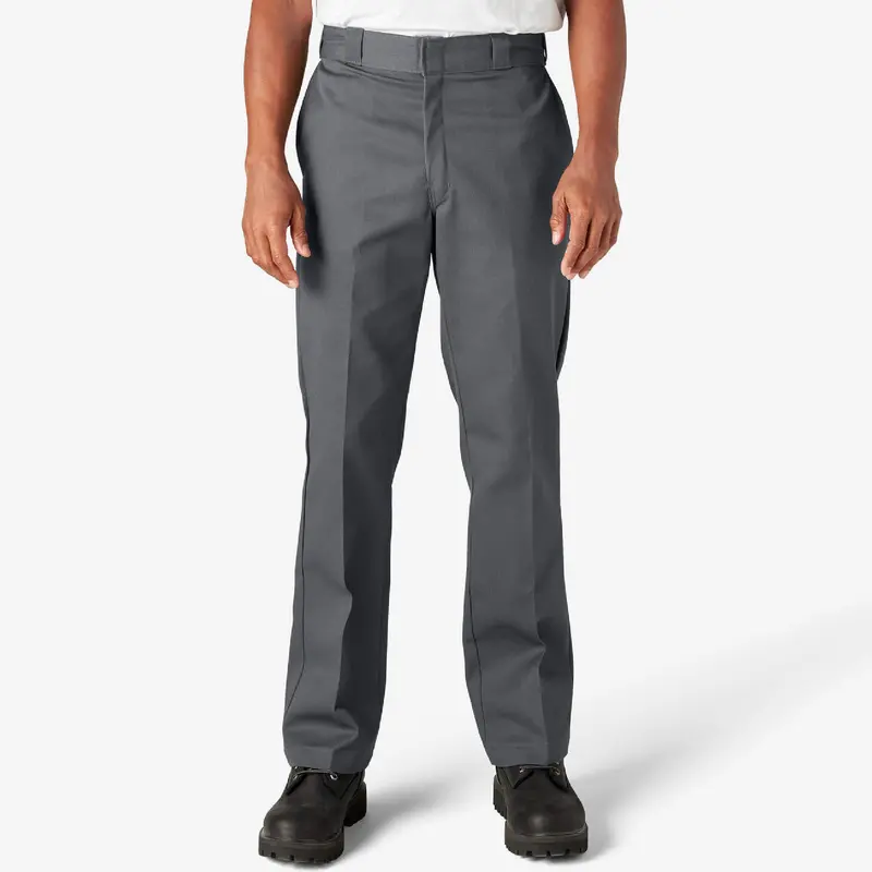 Classic Regular Fit Casual Work Pants For Men