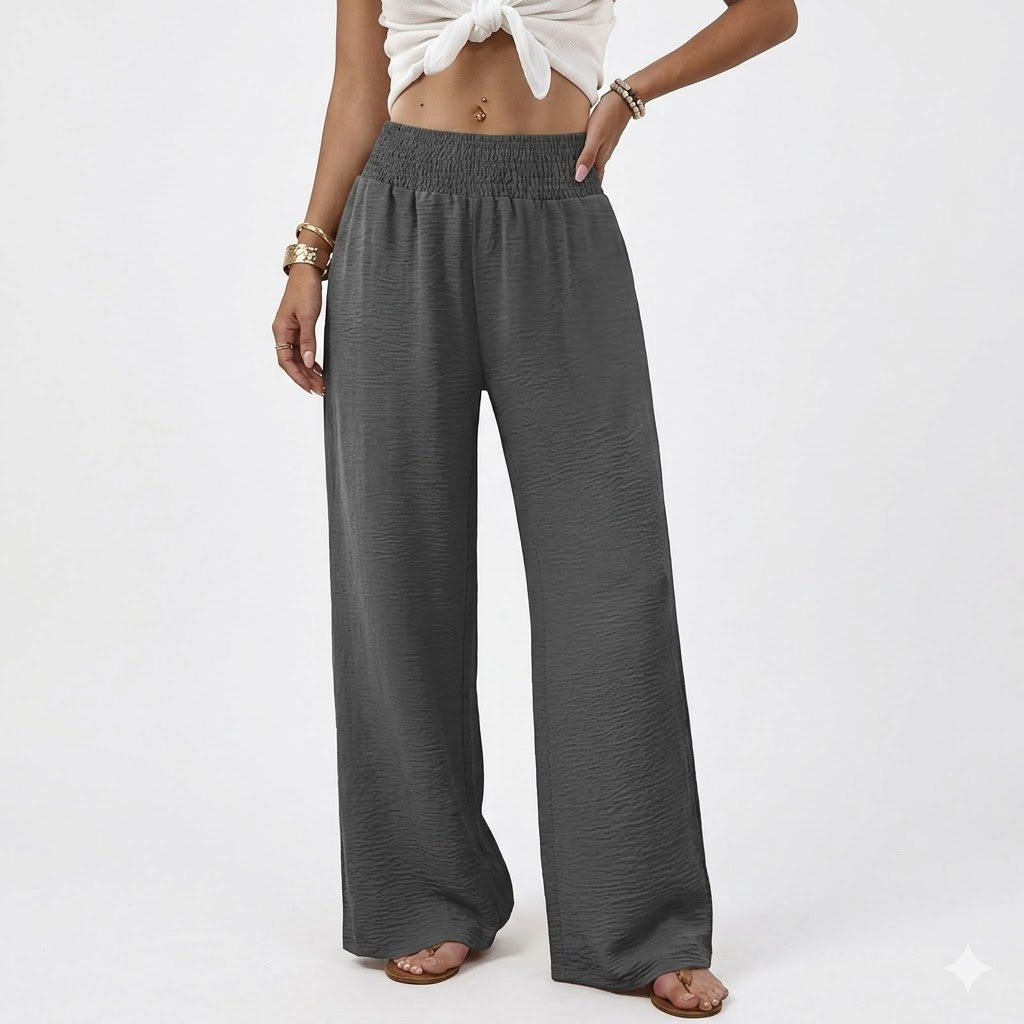 Casual Lounge Pants With Pockets And Flowy Trousers For Women