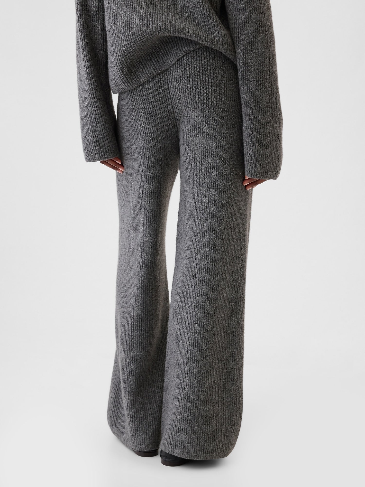 Women's Shaker Stitch Sweater Pants-My Comfy Pant