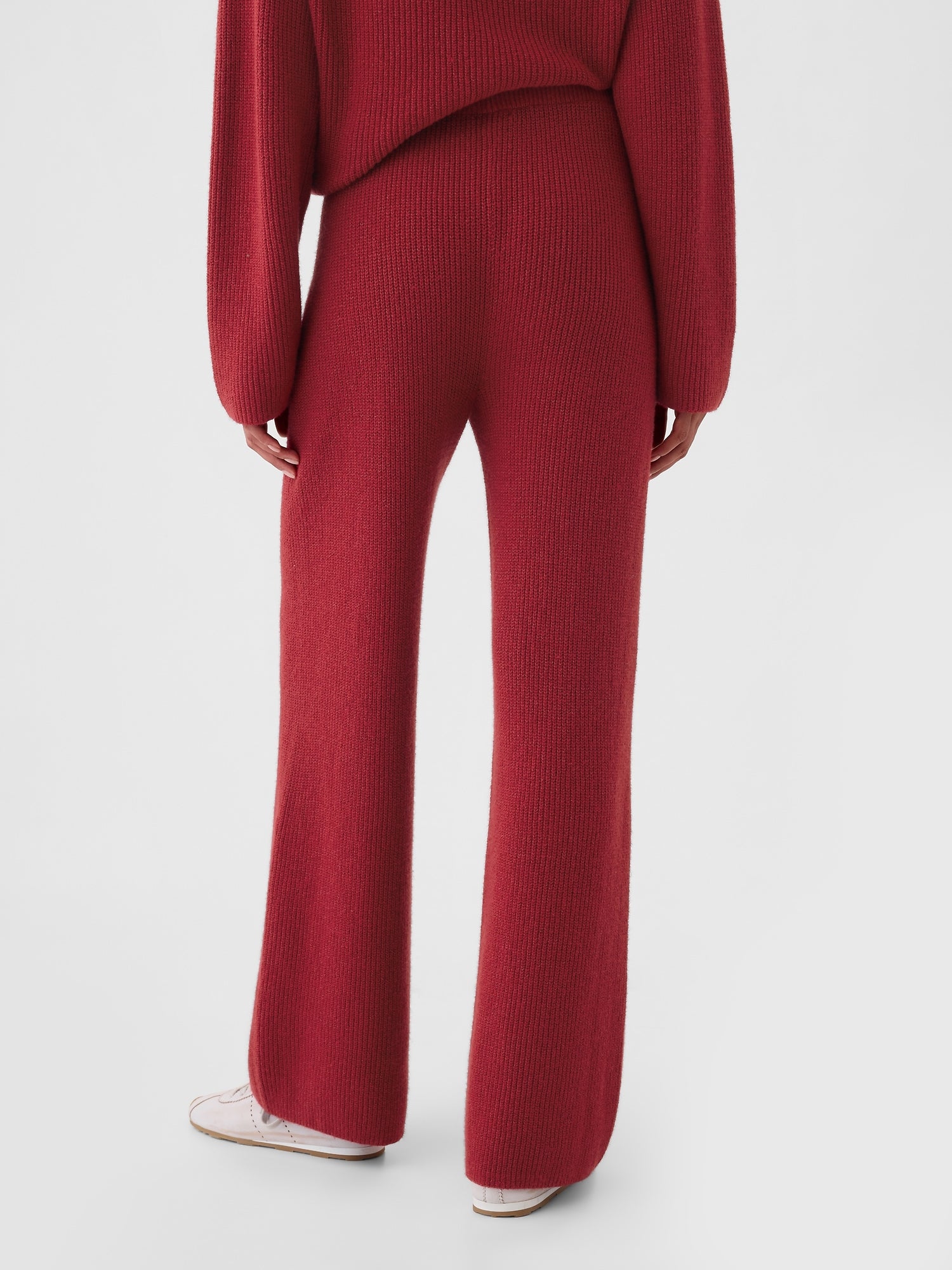 Women's Shaker Stitch Sweater Pants-My Comfy Pant