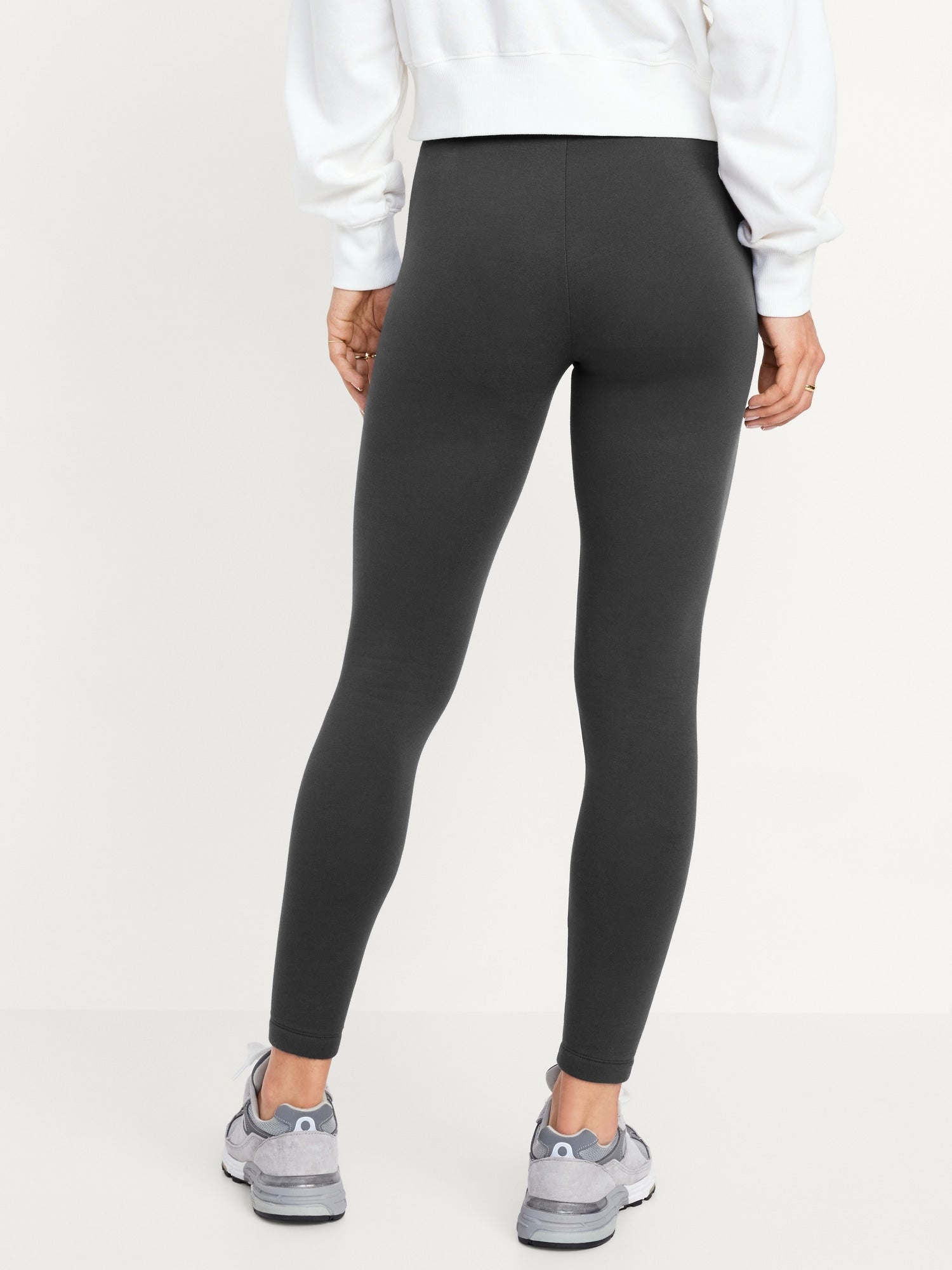 Women's High Waisted Fleece Lined Leggings-My Comfy PantWomen's High Waisted Fleece Lined Leggings - Image 11