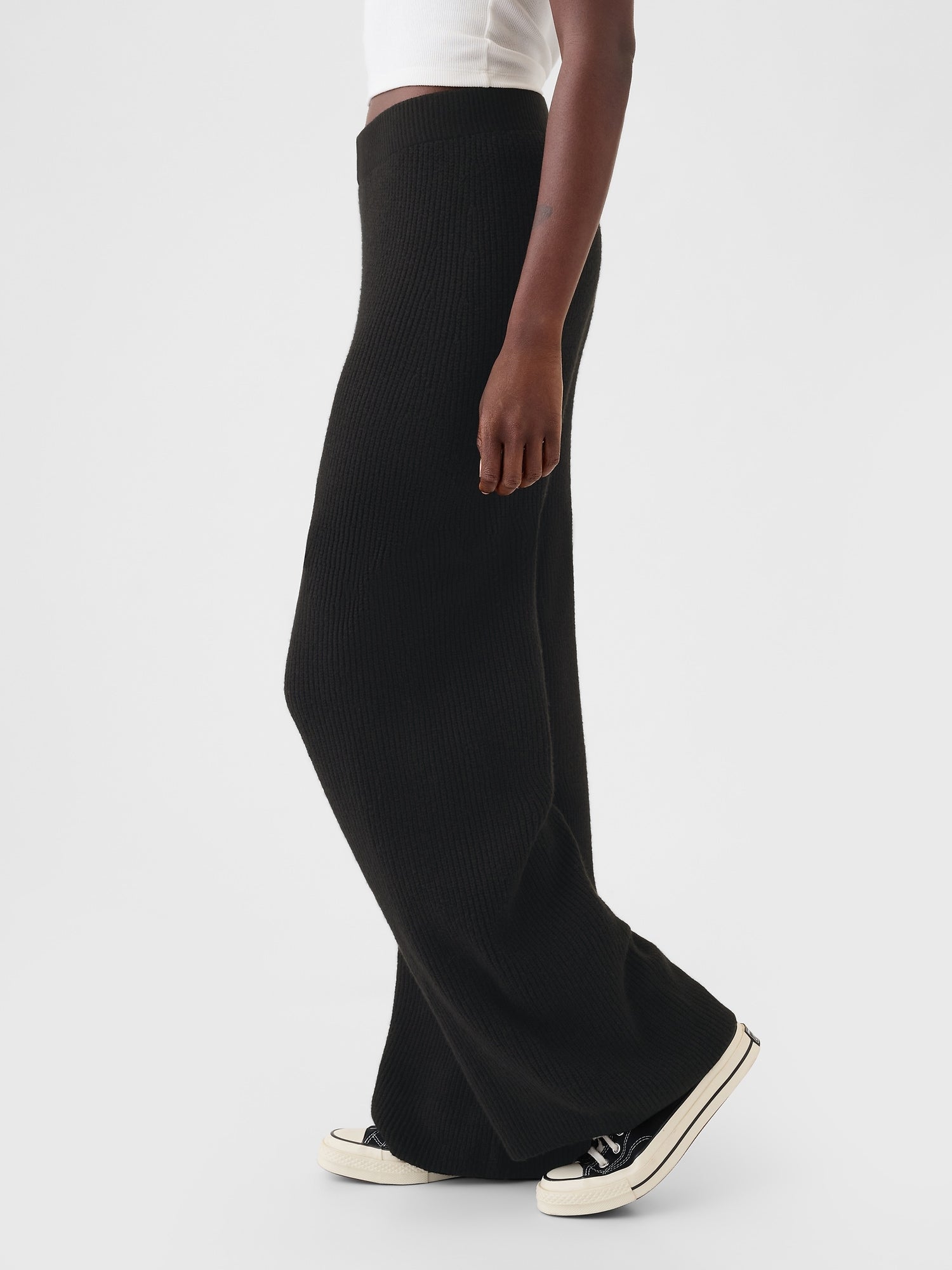 Women's Shaker Stitch Sweater Pants-My Comfy Pant