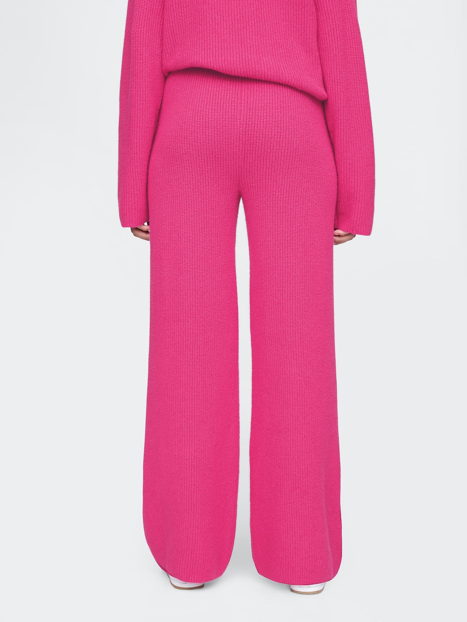 Women's Shaker Stitch Sweater Pants-My Comfy Pant