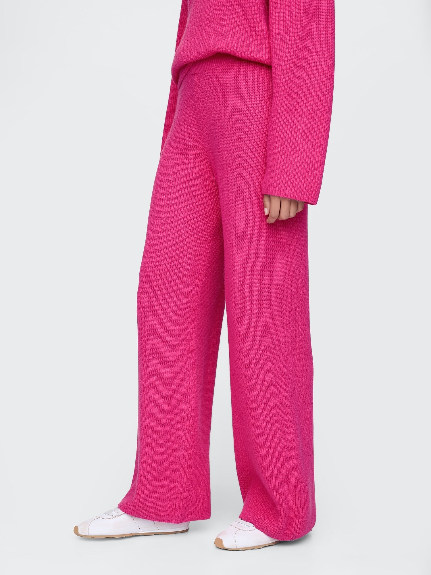 Women's Shaker Stitch Sweater Pants-My Comfy Pant