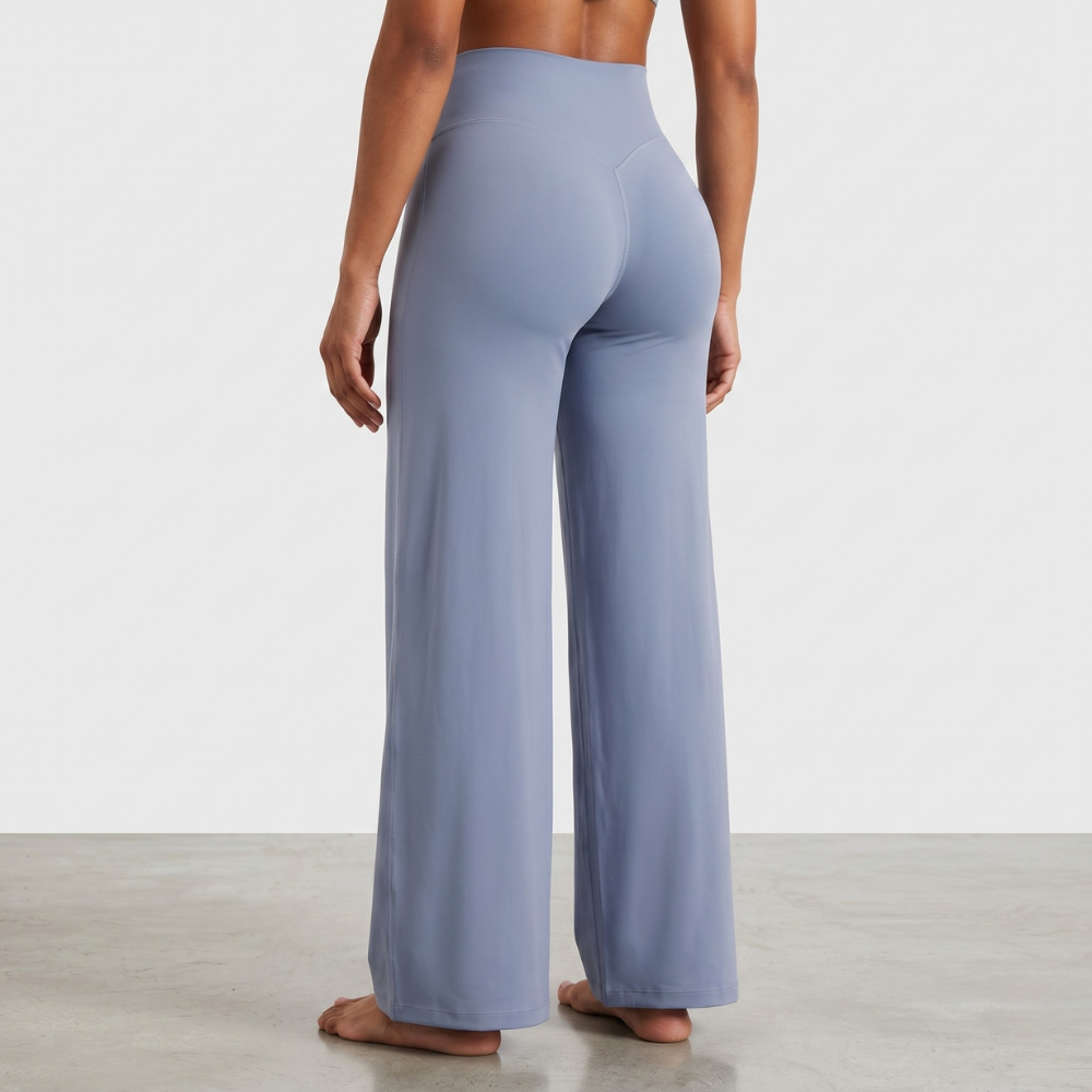 Structured Athletic Wide Sweep Yoga Pants
