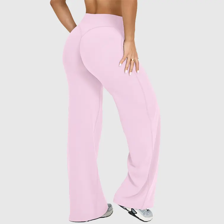 Structured Athletic Wide Sweep Yoga Bottoms