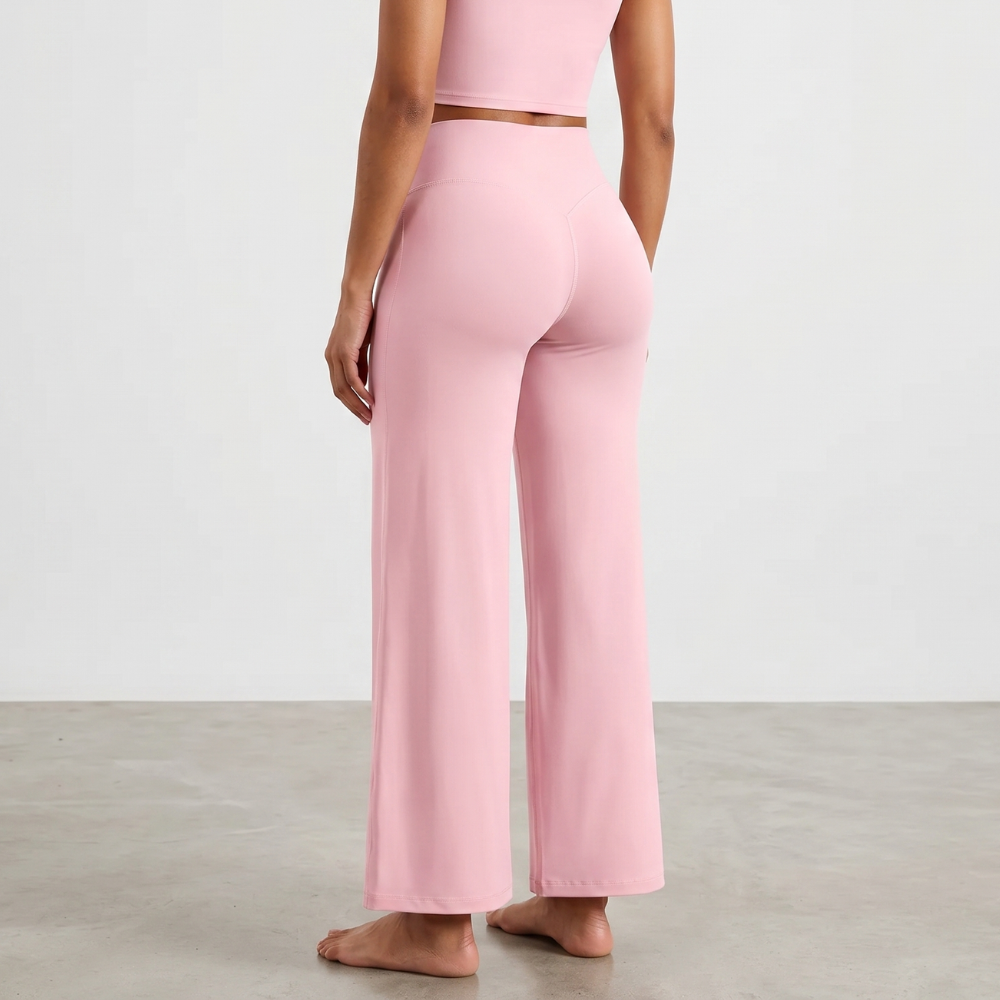 Structured Athletic Wide Sweep Yoga Pants