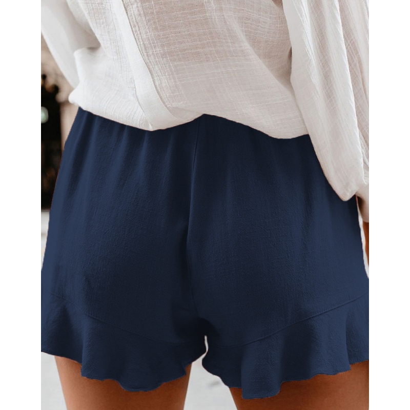 High Waist Pleated Loose Straight Pants-My Comfy Pant