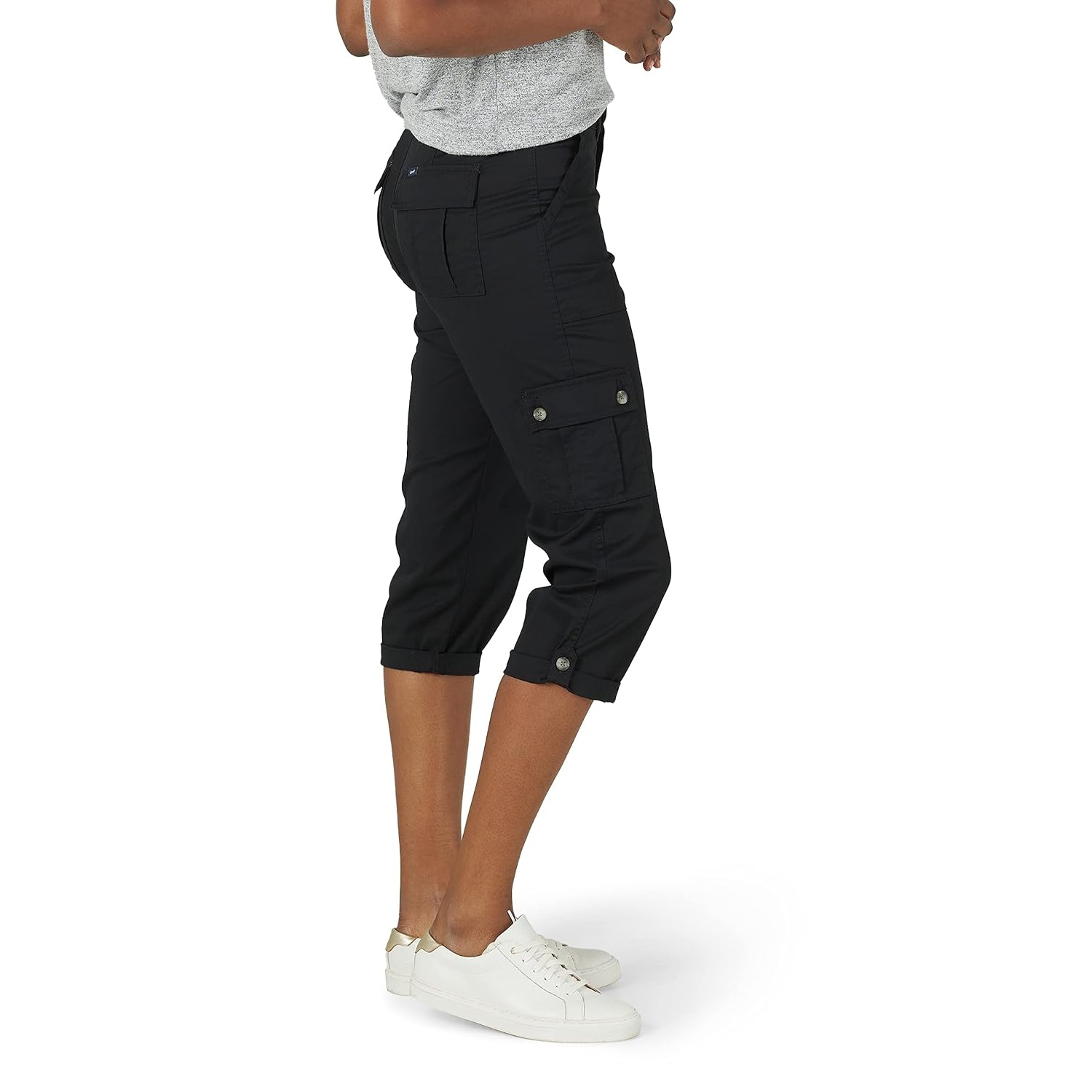 Comfy Cargo Capri Pants For Women