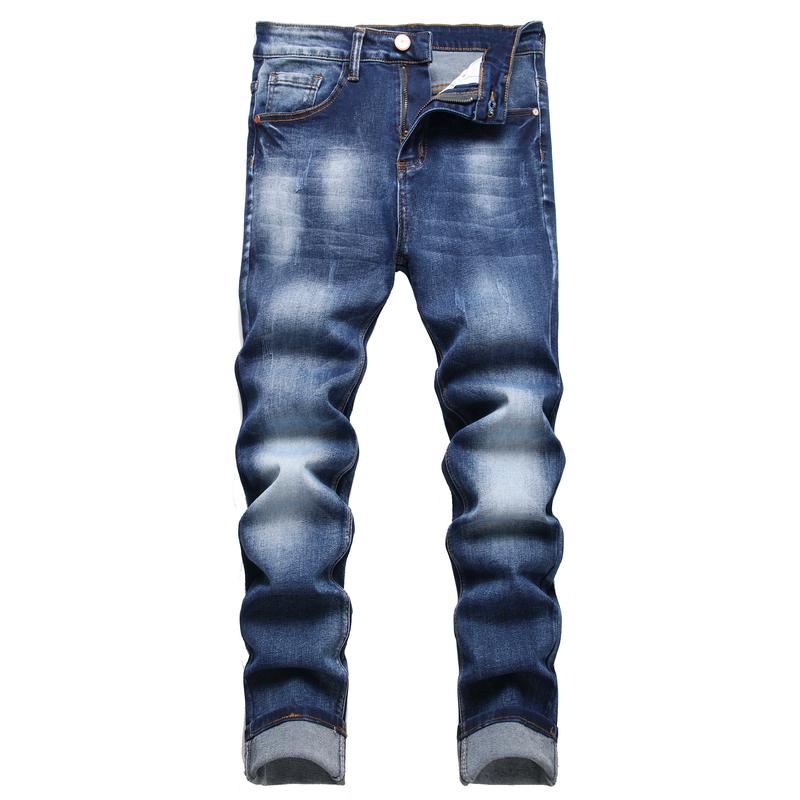 Casual Fashion Ripped Slim Fit Stretch Jeans For Men