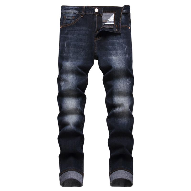 Casual Fashion Ripped Slim Fit Stretch Jeans For Men
