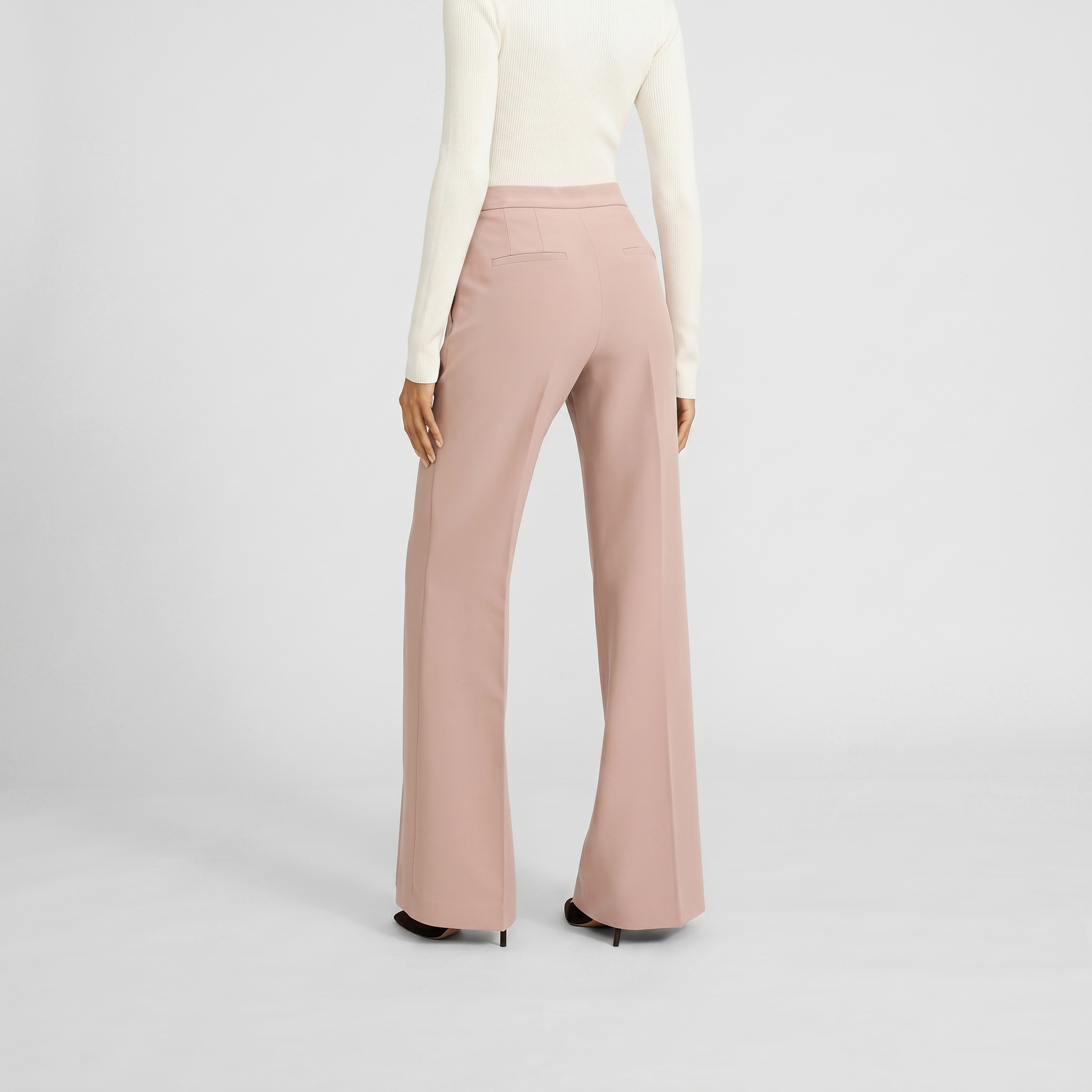 Editor Signature Stretch High Waisted Flare Trouser
