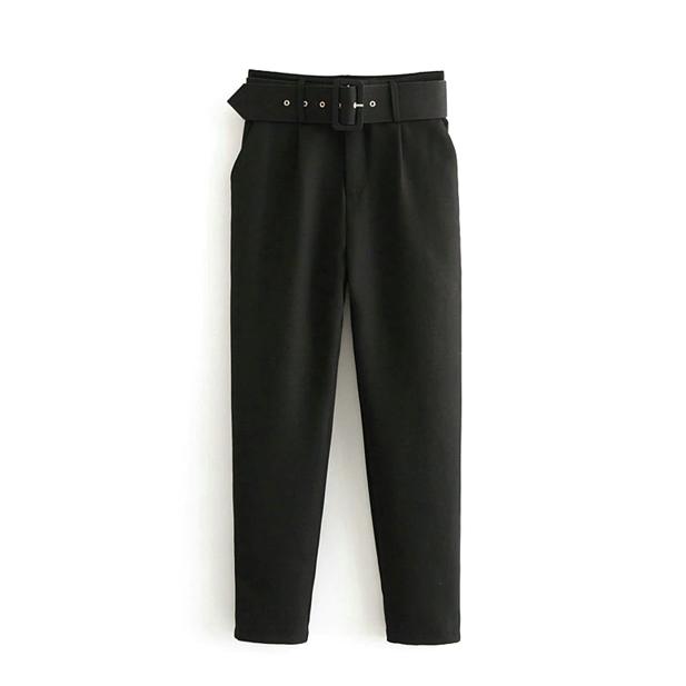 Woman's High Waist Suit Pants-My Comfy Pant