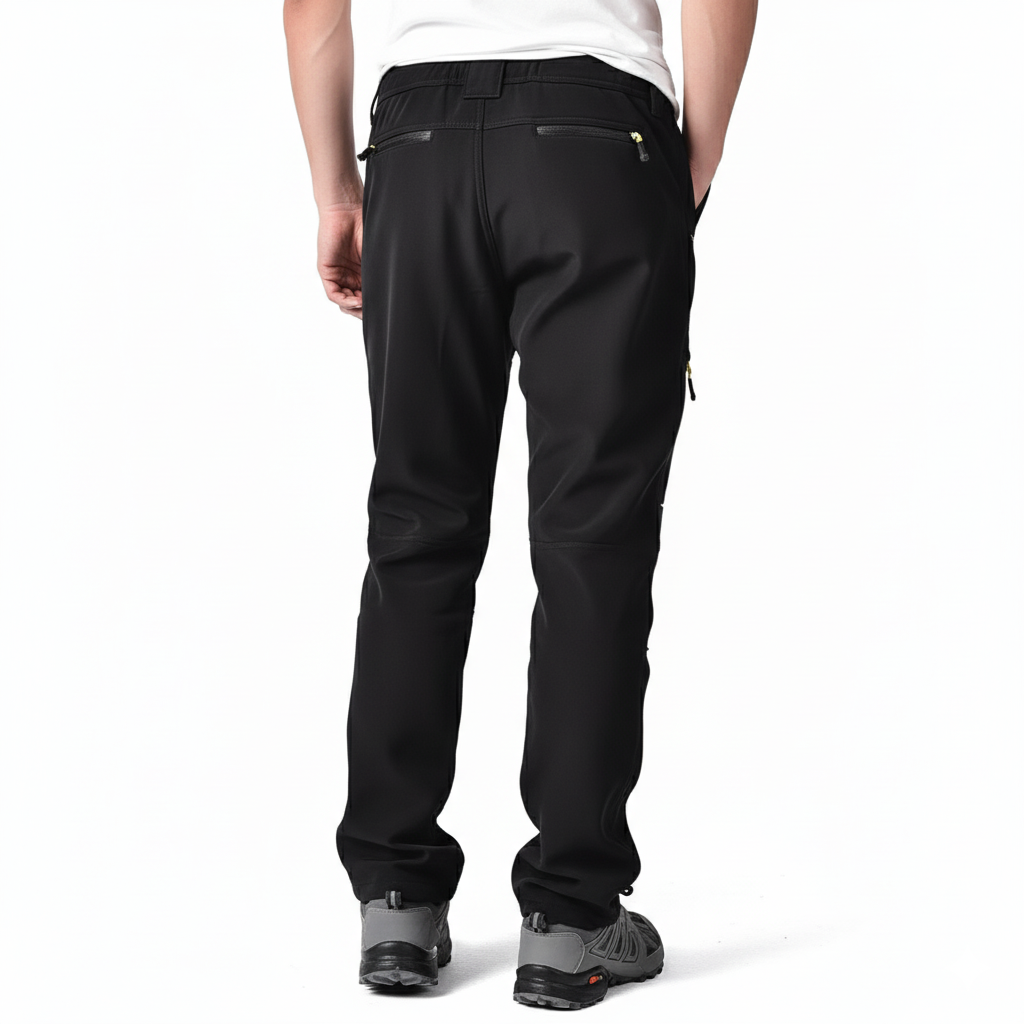 Men Fleece Lined Winter Snow Pants