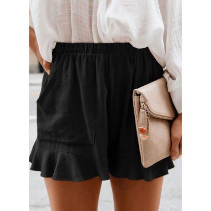 High Waist Pleated Loose Straight Pants-My Comfy Pant