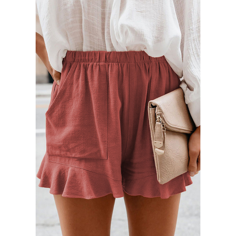 High Waist Pleated Loose Straight Pants-My Comfy Pant