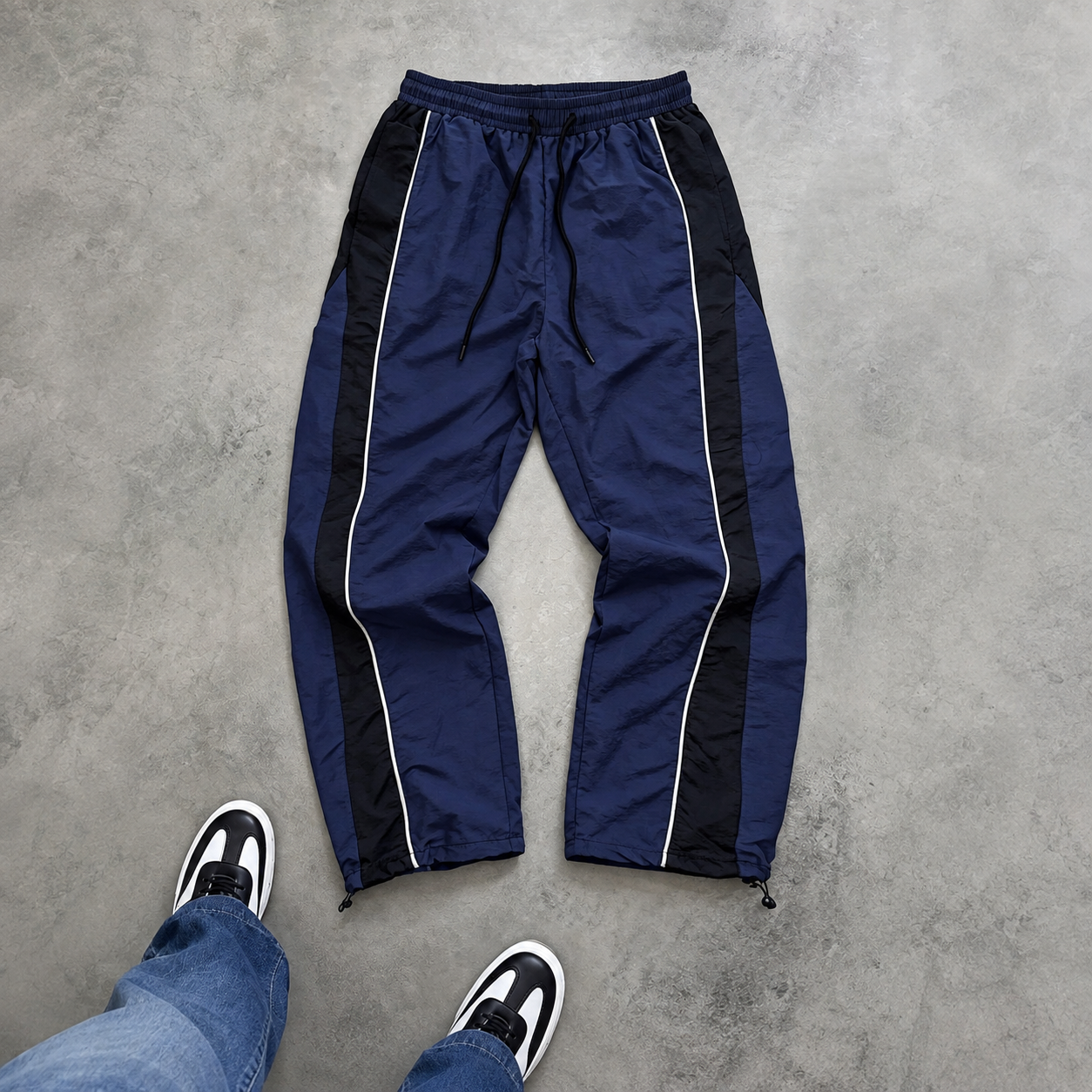 Casual Loose Jogger Pants With Drawstring For Men